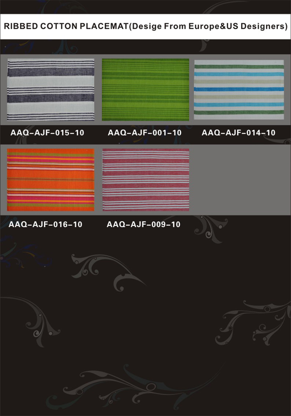 Ribbed Cotton Placemat