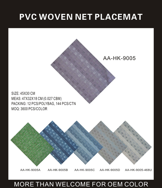 PVC Woven Placemat
