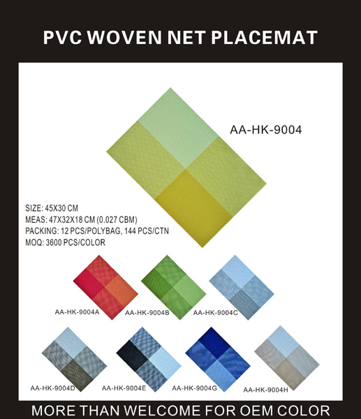 PVC Woven Placemat