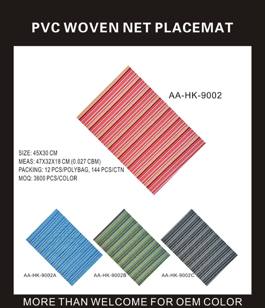 PVC Woven Placemat