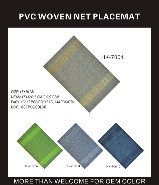 PVC Woven Placemat