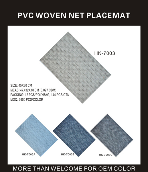 PVC Woven Placemat