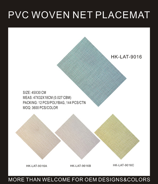 PVC Woven Placemat