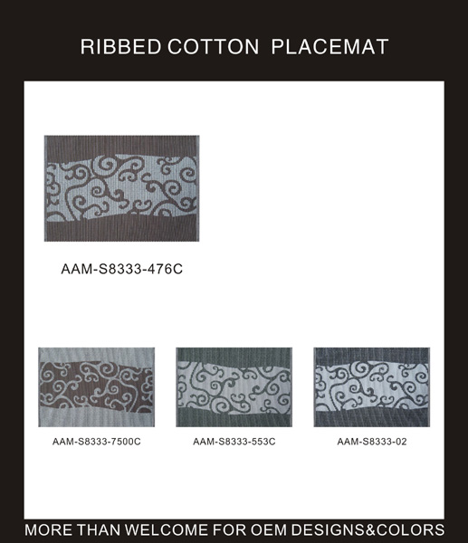 RIBBED COTTON PLACEMAT