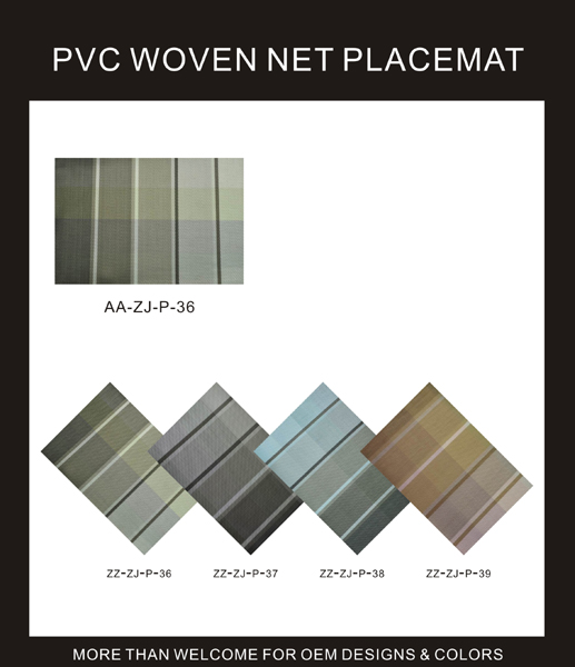 PVC WOVEN NET PLACEMAT