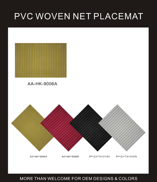 PVC WOVEN NET PLACEMAT