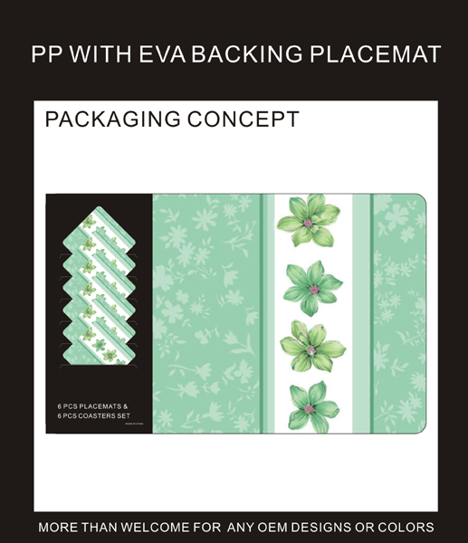 PP WITH EVA BACKING PLACEMAT