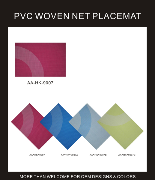 PVC WOVEN NET PLACEMAT