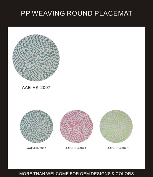 ROUND PLACEMAT