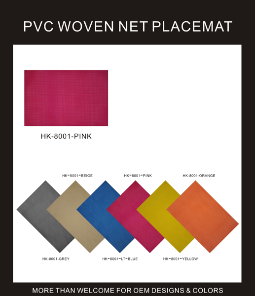 PVC WOVEN NET PLACEMAT