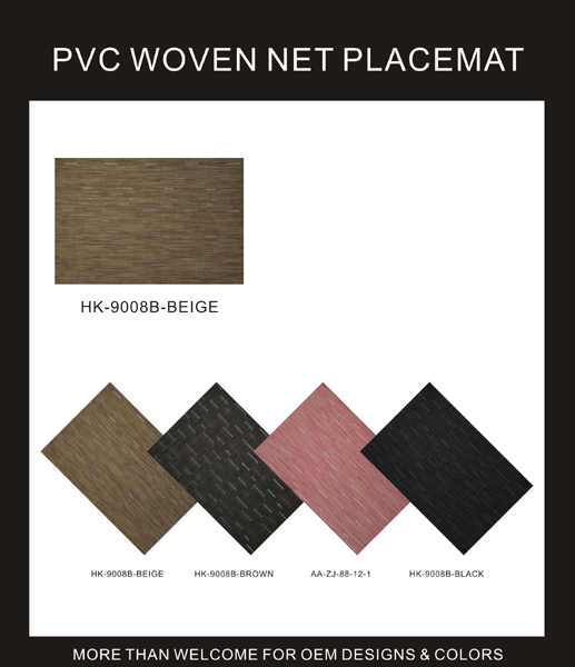 PVC WOVEN NET PLACEMAT