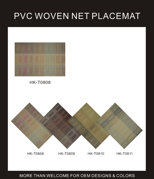 PVC WOVEN NET PLACEMAT