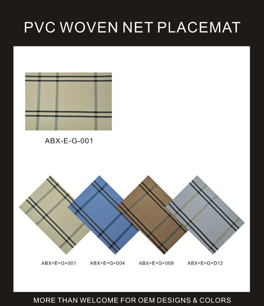 PVC WOVEN NET PLACEMAT