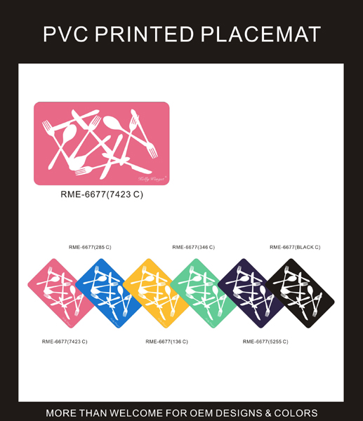 PVC PRINTED PLACEMAT