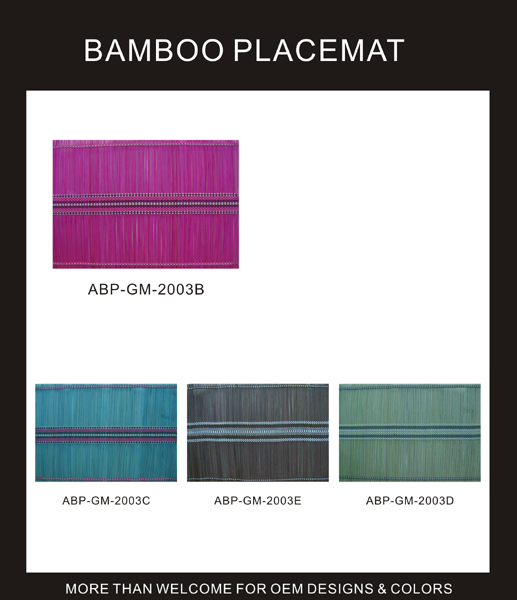 BAMBOO PLACEMAT
