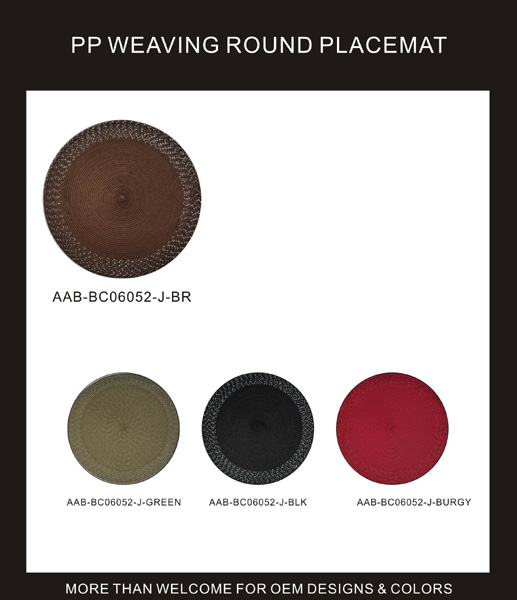 ROUND PLACEMAT