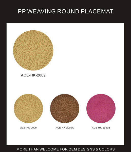 ROUND PLACEMAT