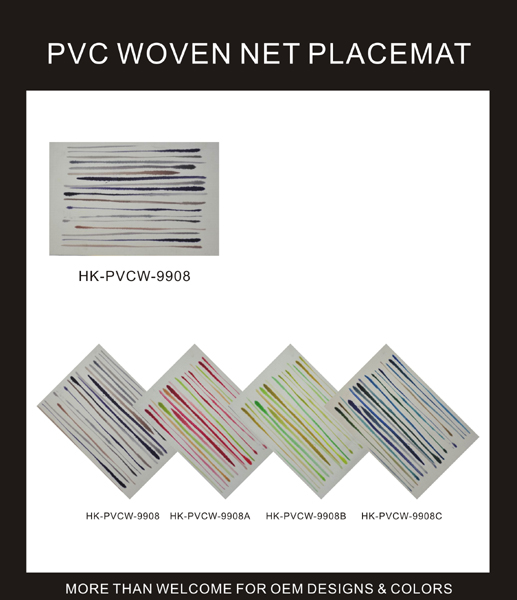 PVC WOVEN NET PLACEMAT