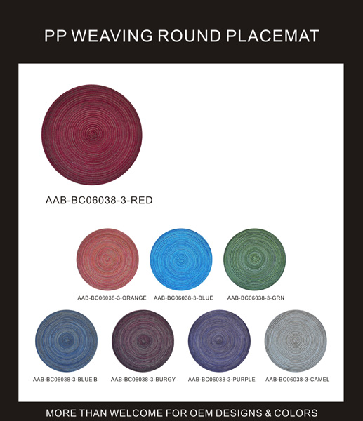 ROUND PLACEMAT