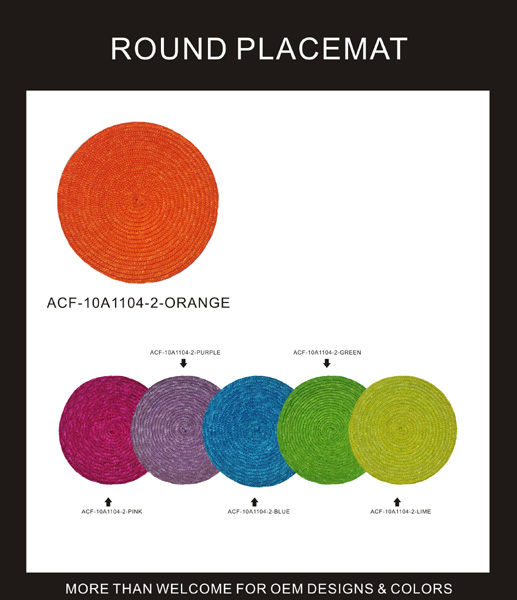 ROUND PLACEMAT