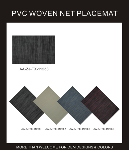 PVC WOVEN NET PLACEMAT