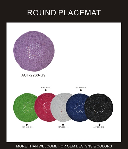 ROUND PLACEMAT
