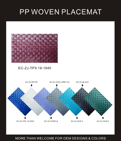 PP WOVEN PLACEMAT
