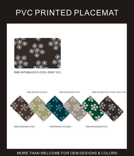 PVC PRINTED PLACEMAT