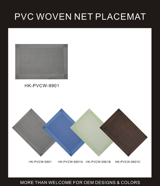 PVC WOVEN NET PLACEMAT