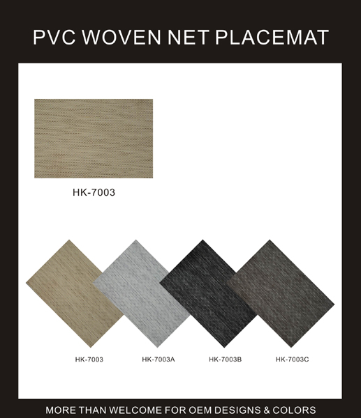 PVC WOVEN NET PLACEMAT
