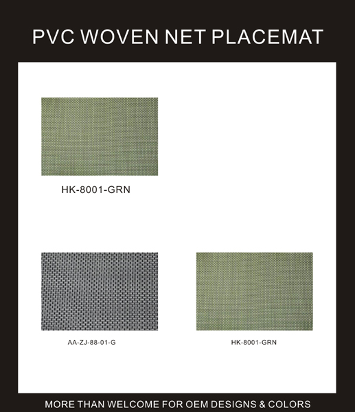 PVC WOVEN NET PLACEMAT