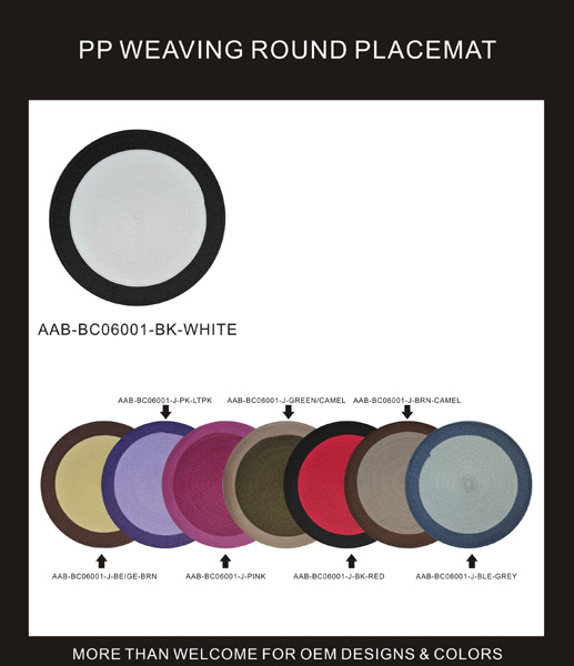 ROUND PLACEMAT