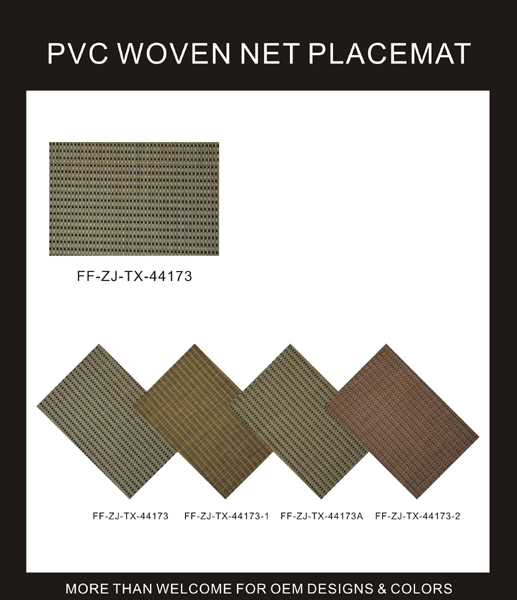 PVC WOVEN NET PLACEMAT