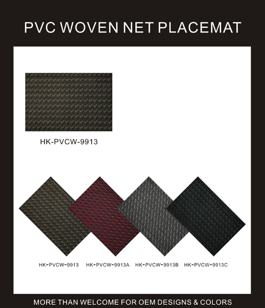 PVC WOVEN NET PLACEMAT