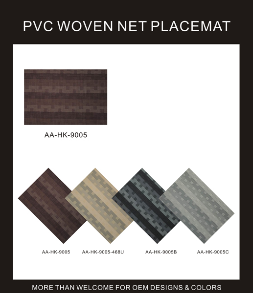 PVC WOVEN NET PLACEMAT