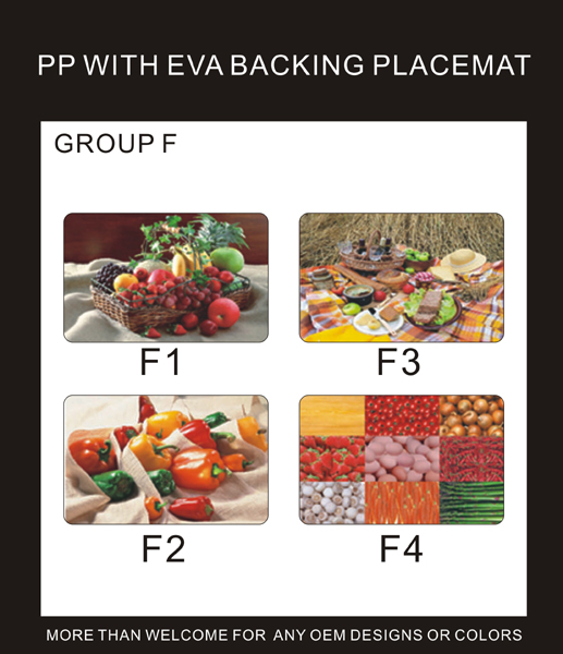 PP WITH EVA BACKING PLACEMAT