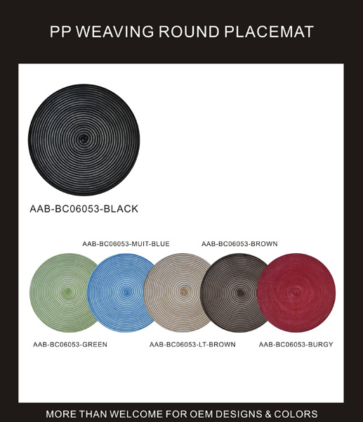 ROUND PLACEMAT
