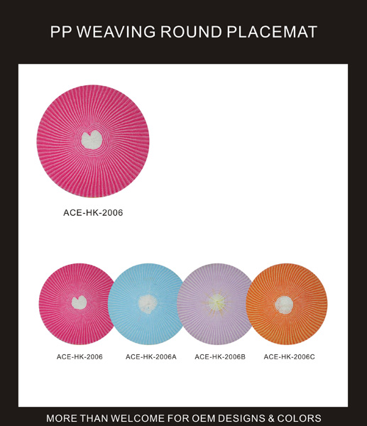 ROUND PLACEMAT