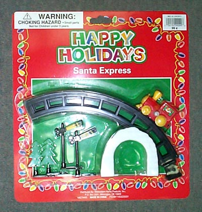 10 Pcs Santa Loco Train Set