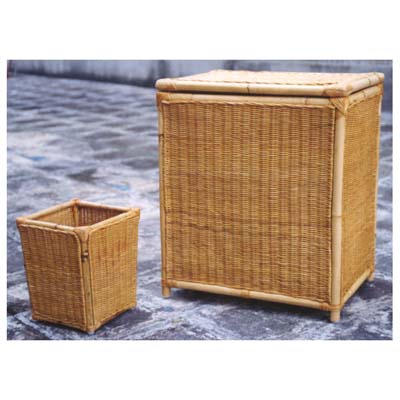 Wicker Hamper,Wicker Waster Bsket Honey