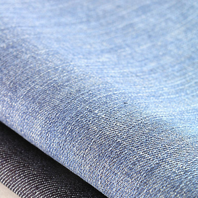 Sell COTTON/SPANDEX CROSS HATCH STRETCH DENIM 3/1 + MERCERIZED