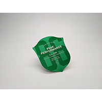 Raised Logo Brand Label