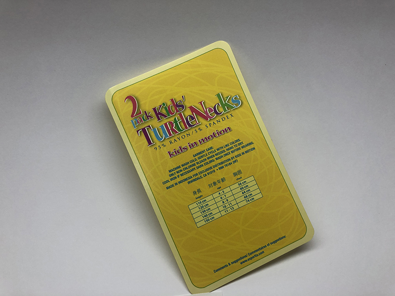 Box Packaging Sticker