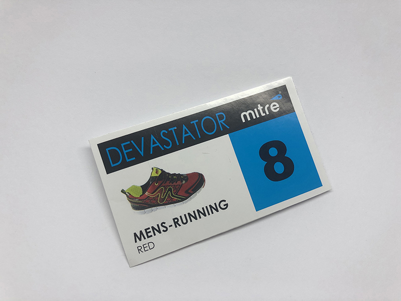 Carton Packaging Sticker