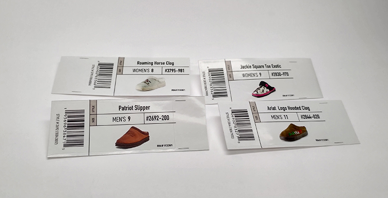 Carton Packaging Sticker