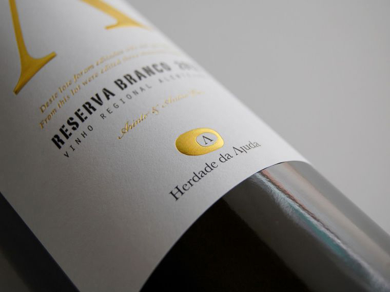 Wine Bottle Packaging Label