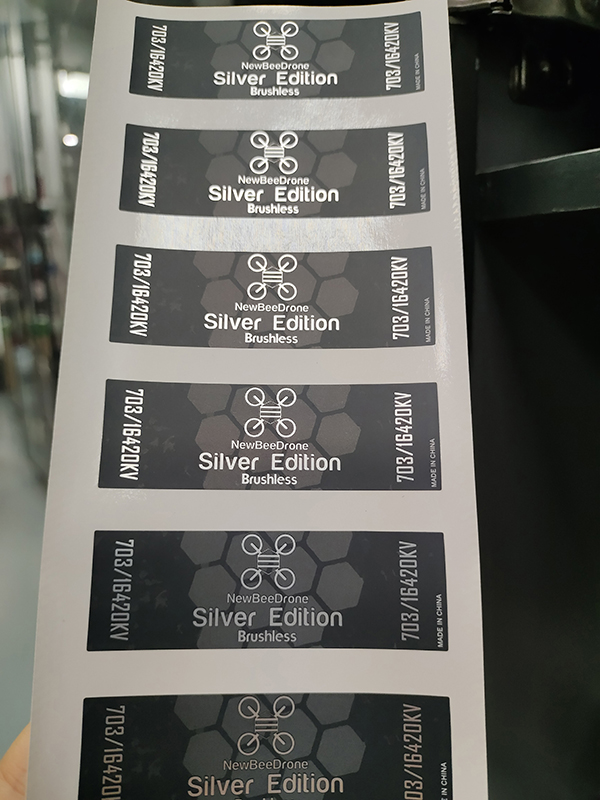 Platinum Packaging Label