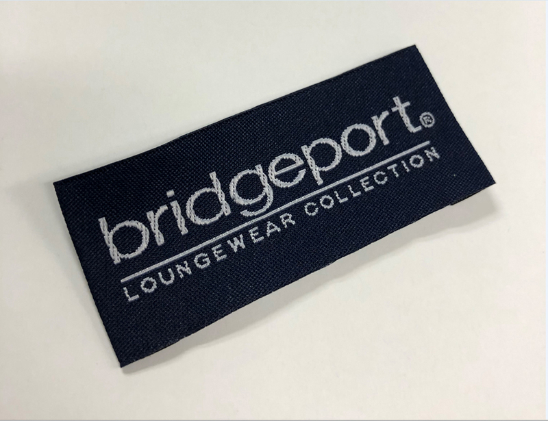 End Fold Woven Label