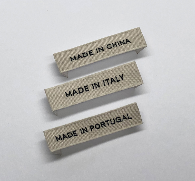 Country of Made Label