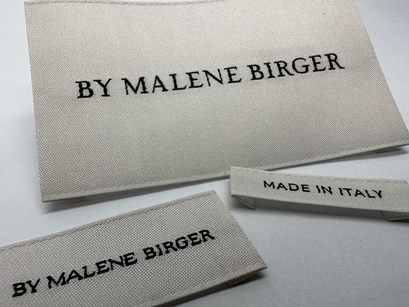 Needle Loom Woven Label